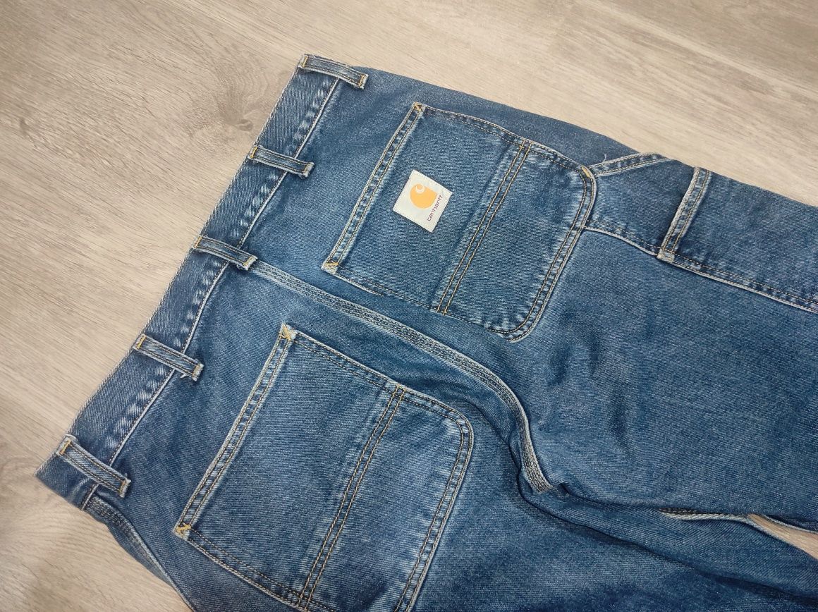 Carhartt Single Knee Pant 32, denim jeans, джинси Кархарт