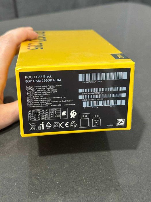 POCO C85 8/256 Black