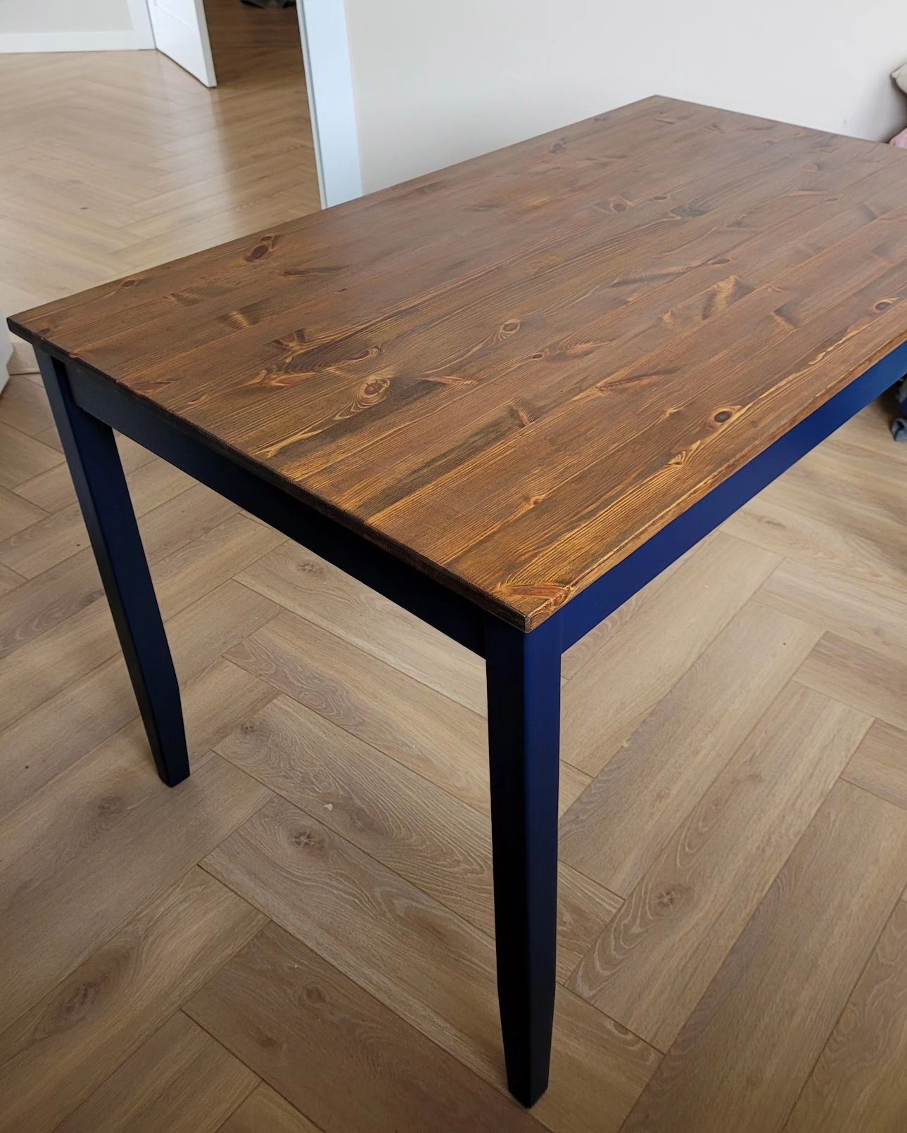 Stół drewniany seria IKEA LERHAMN