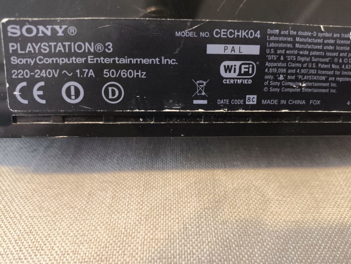 PlayStation 3 CECHK04 Pad Gry