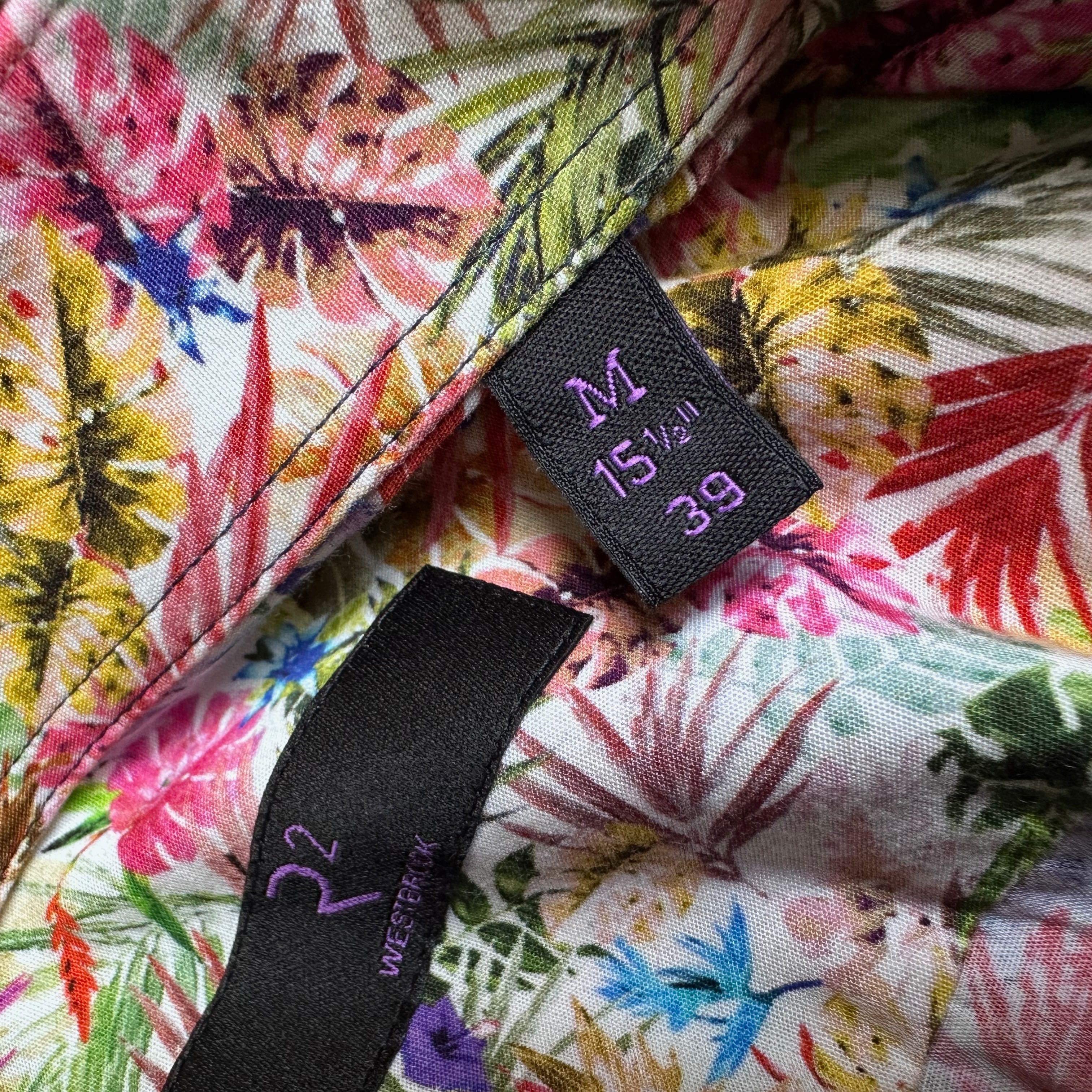 Westbrook, koszula w kwiaty, wzorzysta, rozmiar M, 39/15,5”