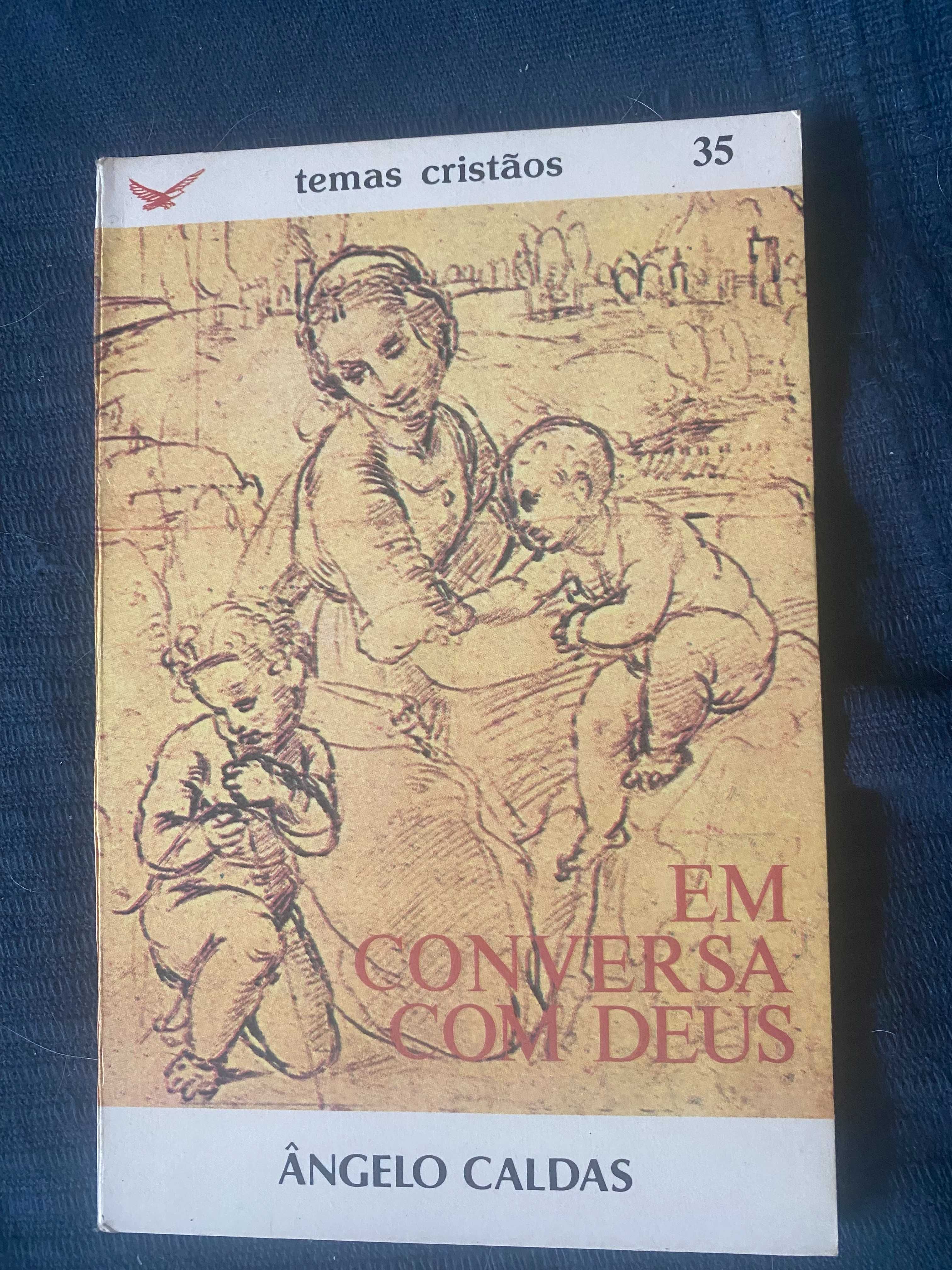 livro em conversas com deus de Angelo Caldas