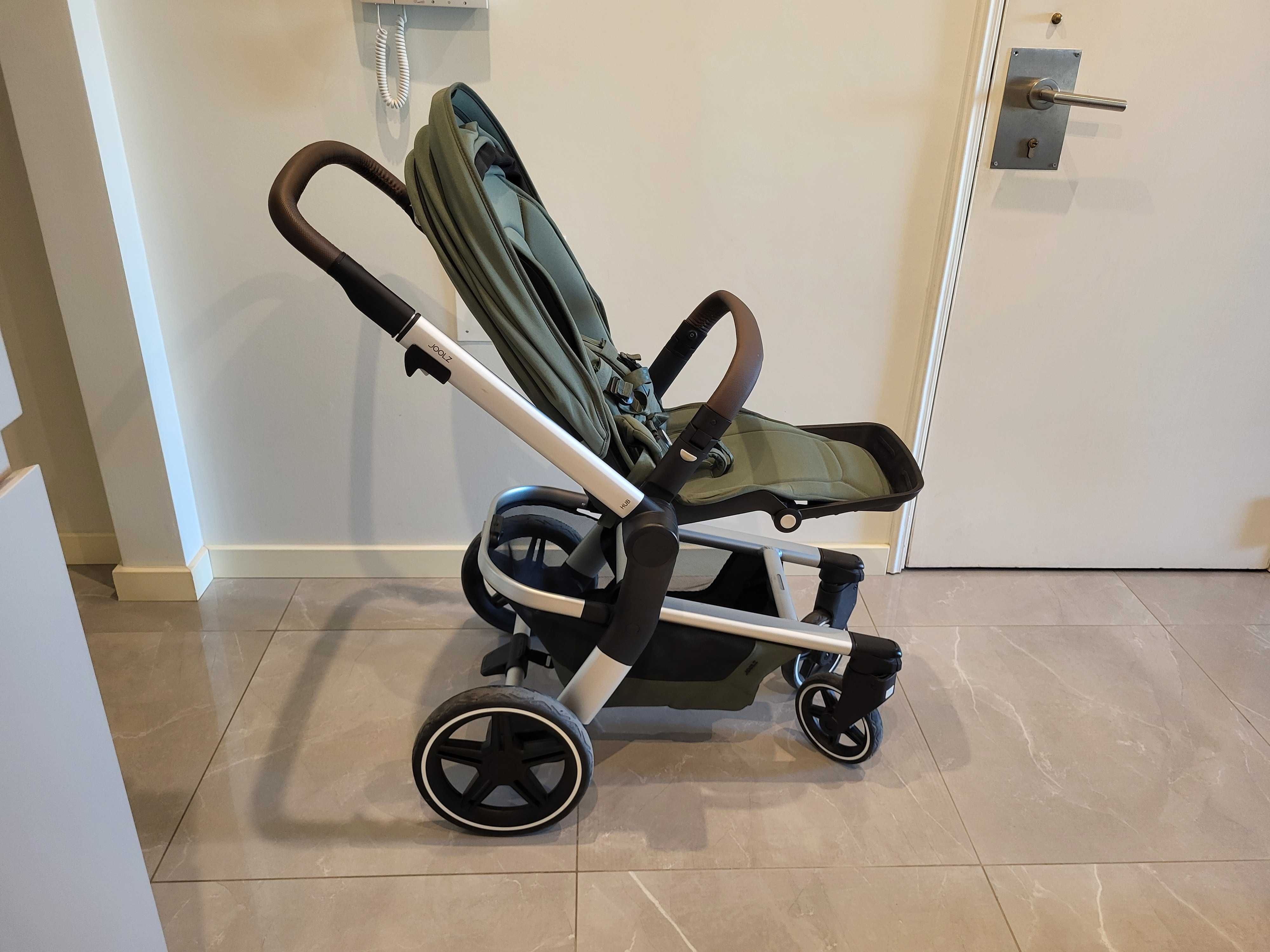 Carrinho Joolz Hub+ com Alcofa e Cocoon