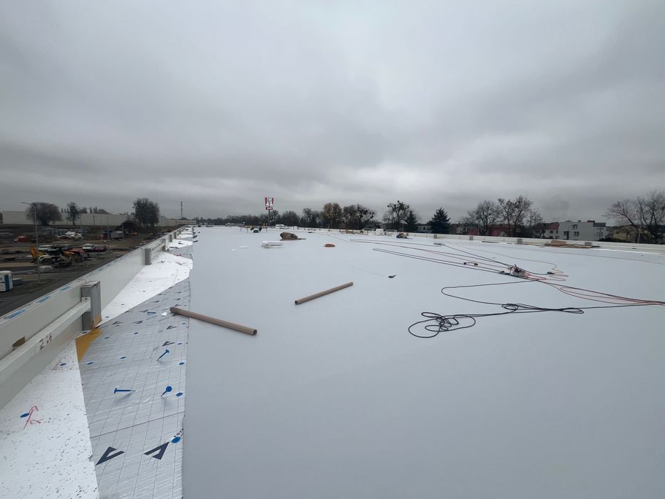 Dachy płaskie EPDM, TPO, PCV, termoizolacja, hydroizolacja.