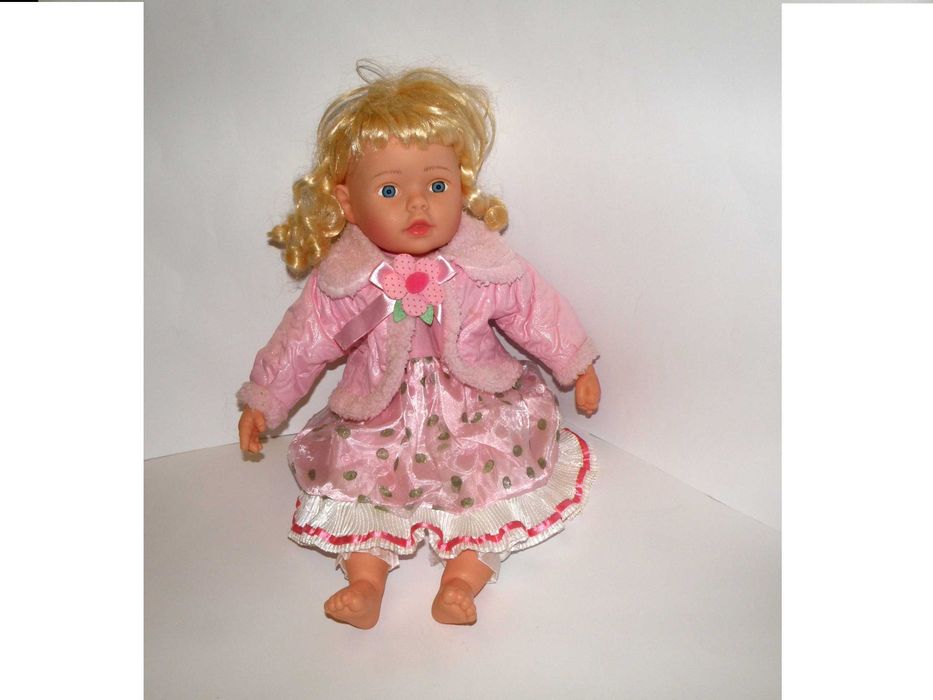 Лялька велика м'яконабивна