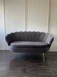 Kanapa tapicerowana welur sofa na nogach