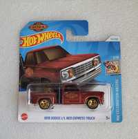 Dodge Li'L Red Express bordowy Hot Wheels