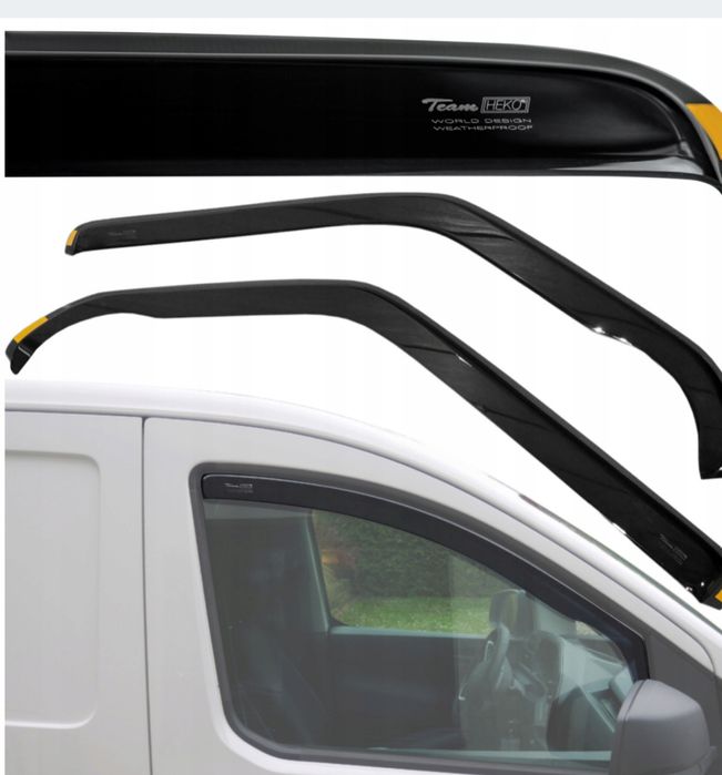 Owiewki szyb bocznych VW transporter T4