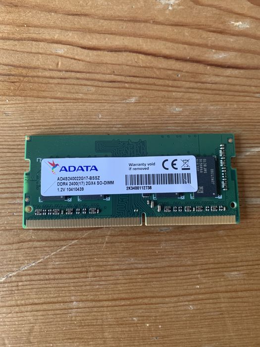 Adata 2GB RAM DDR4-2400 CL17 SO-DIMM