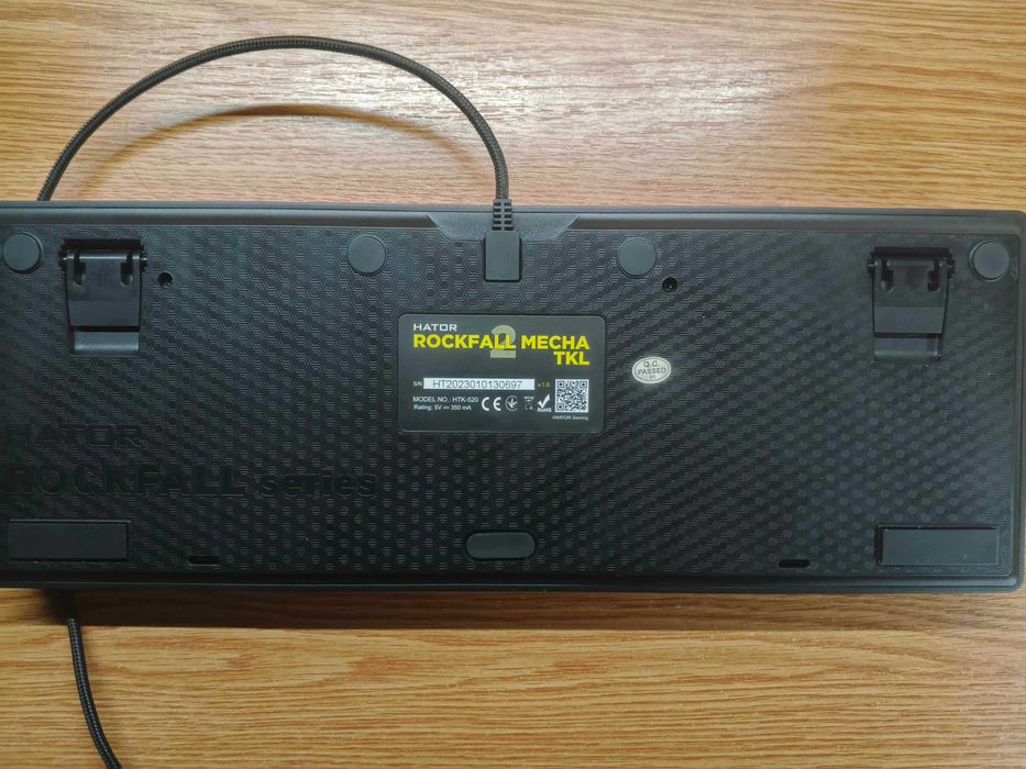 Б/у игровая механическая клавиатура hator rockfall 2 mecha tkl