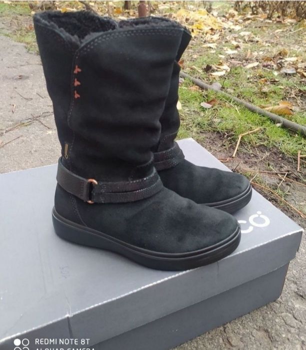 Ecco 29 чоботи на дівчинку зимові черевики сапоги ботинки взуття ессо