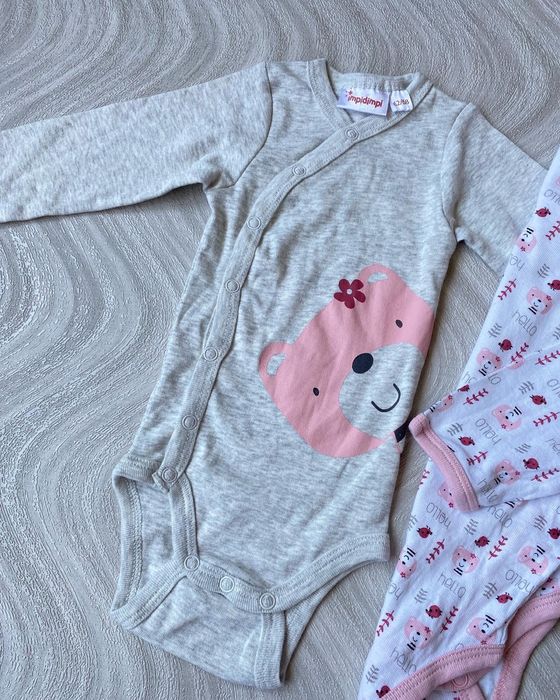 Бодіки Impidimpі, бодіки для дівчаток, бодіки, одяг, дитячий одяг