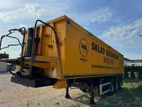Напівпричіп самоскид алюмінієвий 40 м3 WIELTON 2009 вісь SAF ідеальний