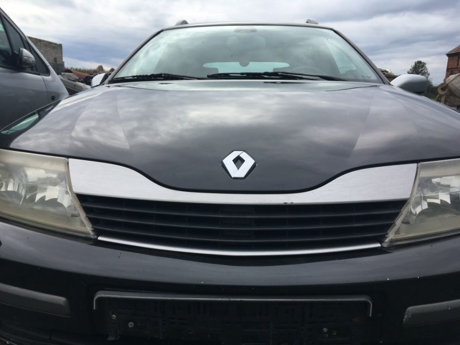 RENAULT LAGUNA II 2 maska pokrywa silnika znaczek kolor NV676 stan bdb