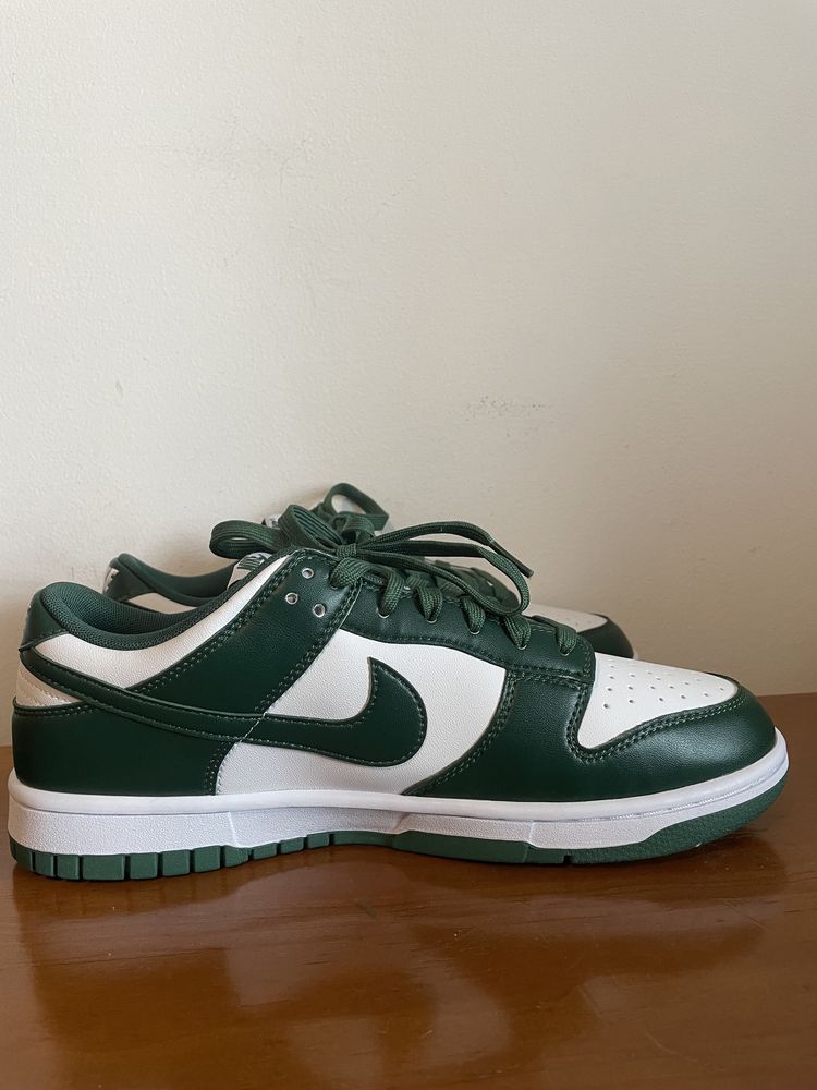 Nike Dunk Michigan State Green