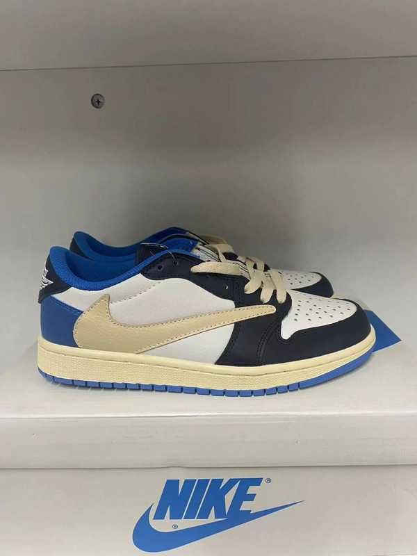 nowy Jordan1Retro Travis Scott Trampki Moda R.43
