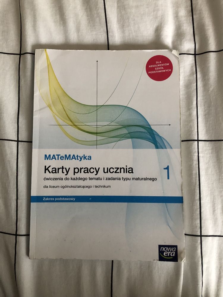 karta pracy ucznia matematyka klasa 1 liceum i technikum