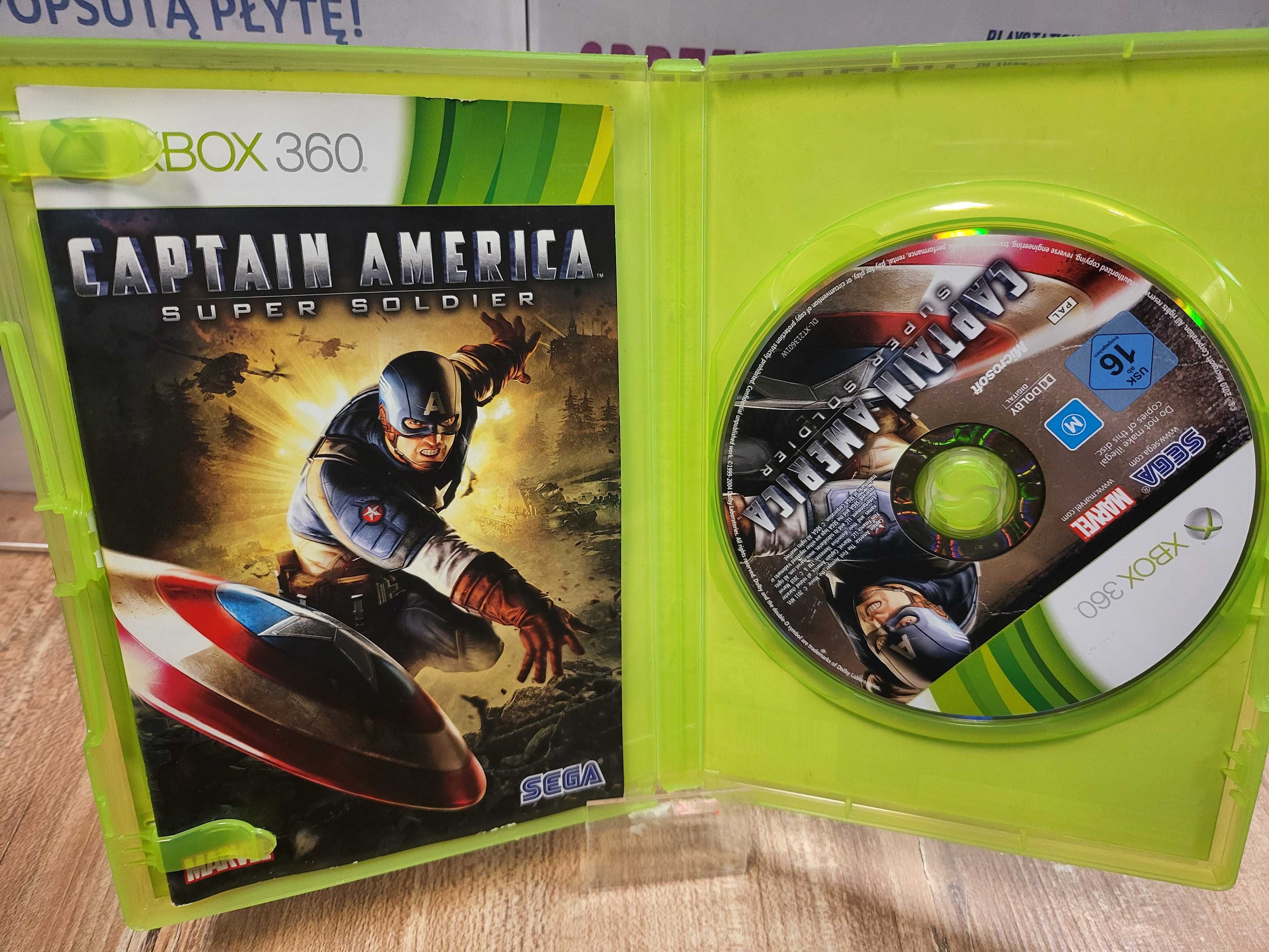 Captain America: Super Soldier XBOX 360, Wysyłka Wymiana