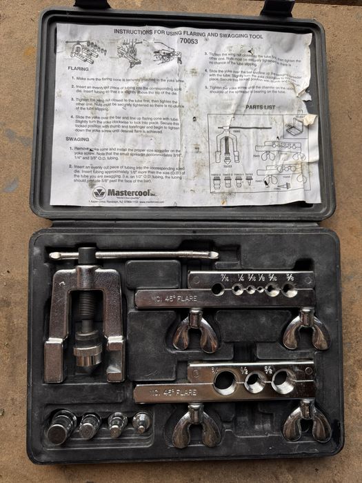 Вальцовочний набір дюймовий 275 Mastercool MC-70053