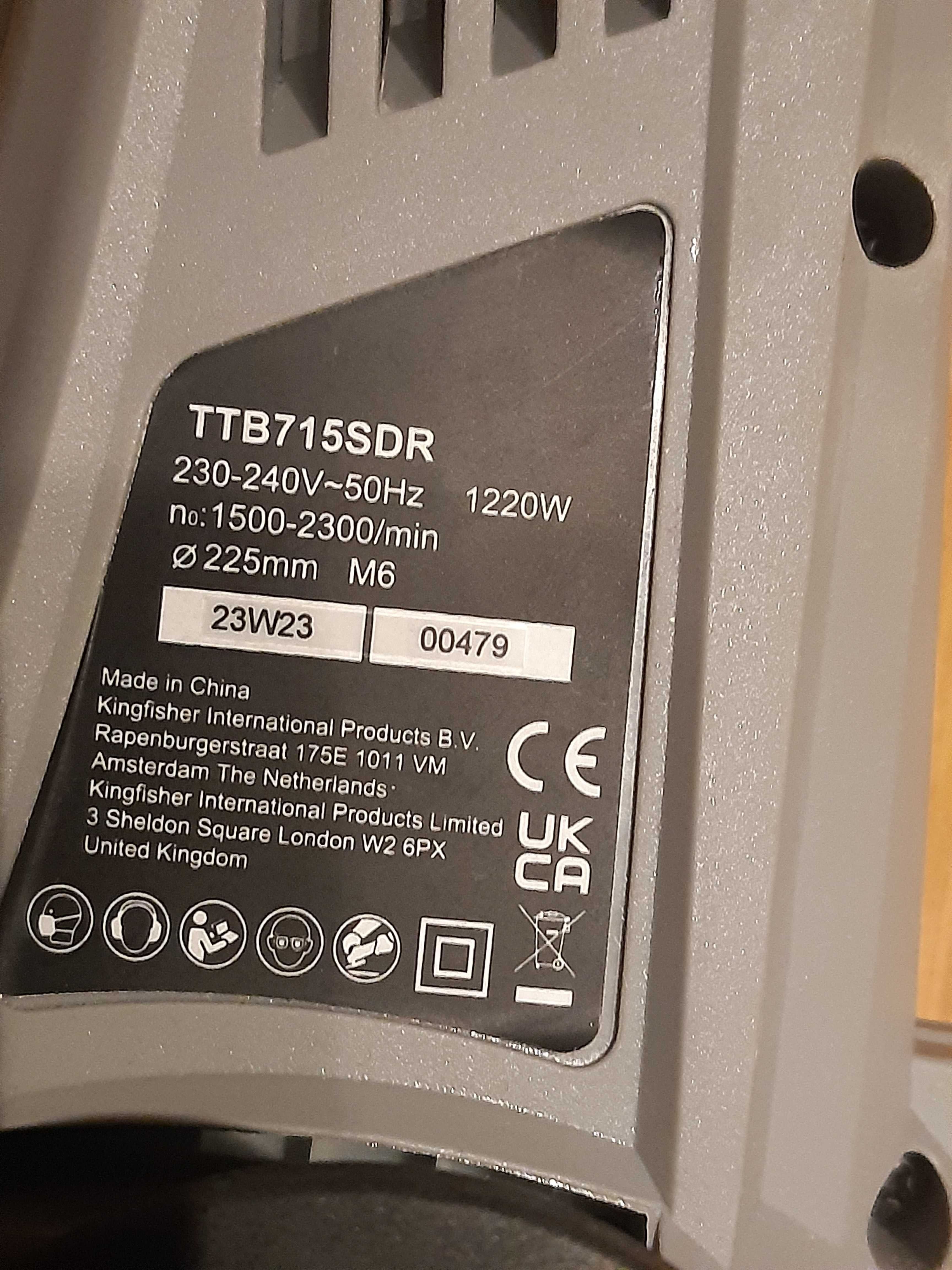 Szlifierka  
do gipsu   Titan TTB715SDR 225mm