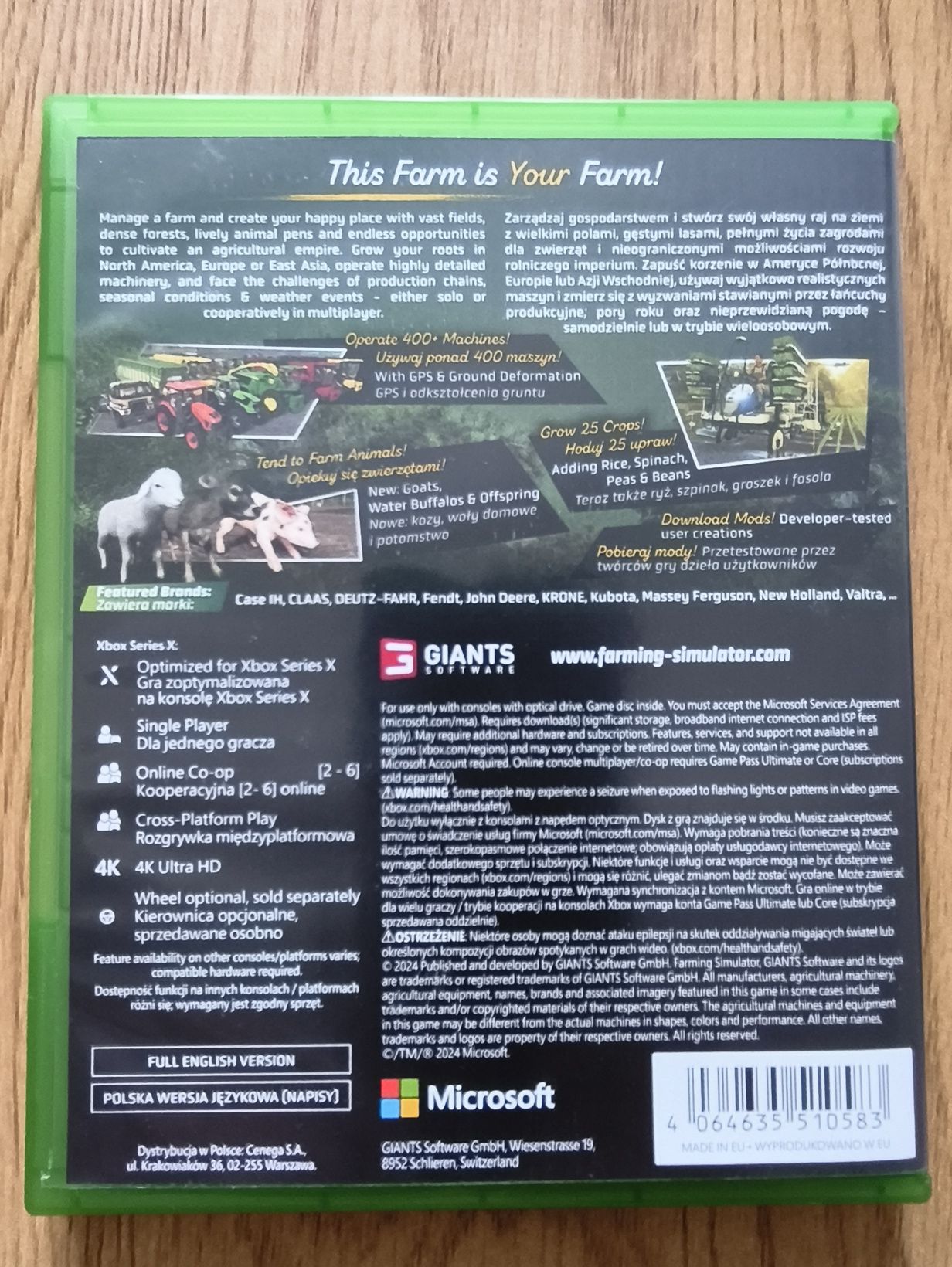 Farming symulator 25 Xbox series x
