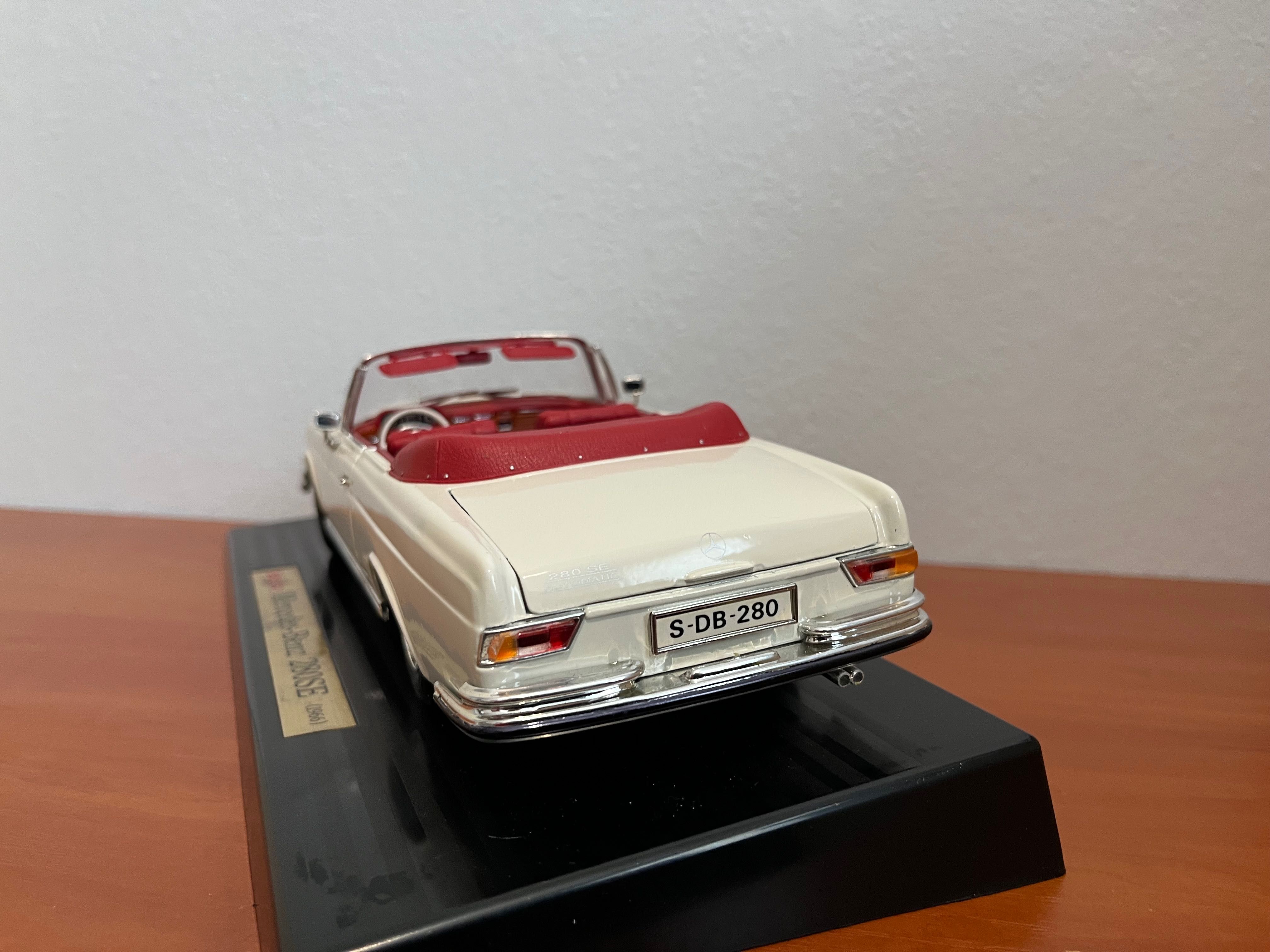 Model metalowy Mercedes 280 SE automatic Maisto 1:18