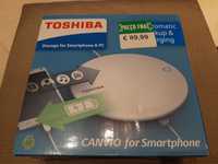 Disco Externo Toshiba Canvio para Smartphone Android - 500GB - Branco