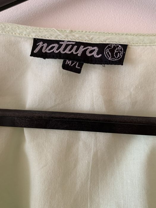 Blusa , tunica verde natura