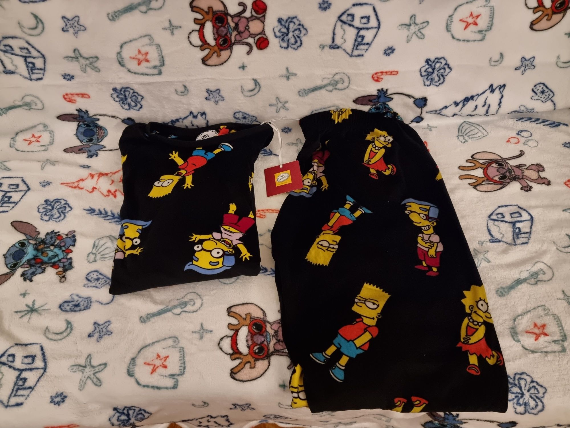 Pijama preto de mulher - The Simpsons (novo)