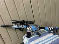 Blaster gel armas elétricas