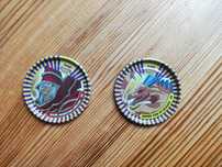 Yugioh metal tazo - 2 tazosy yu-gi-oh