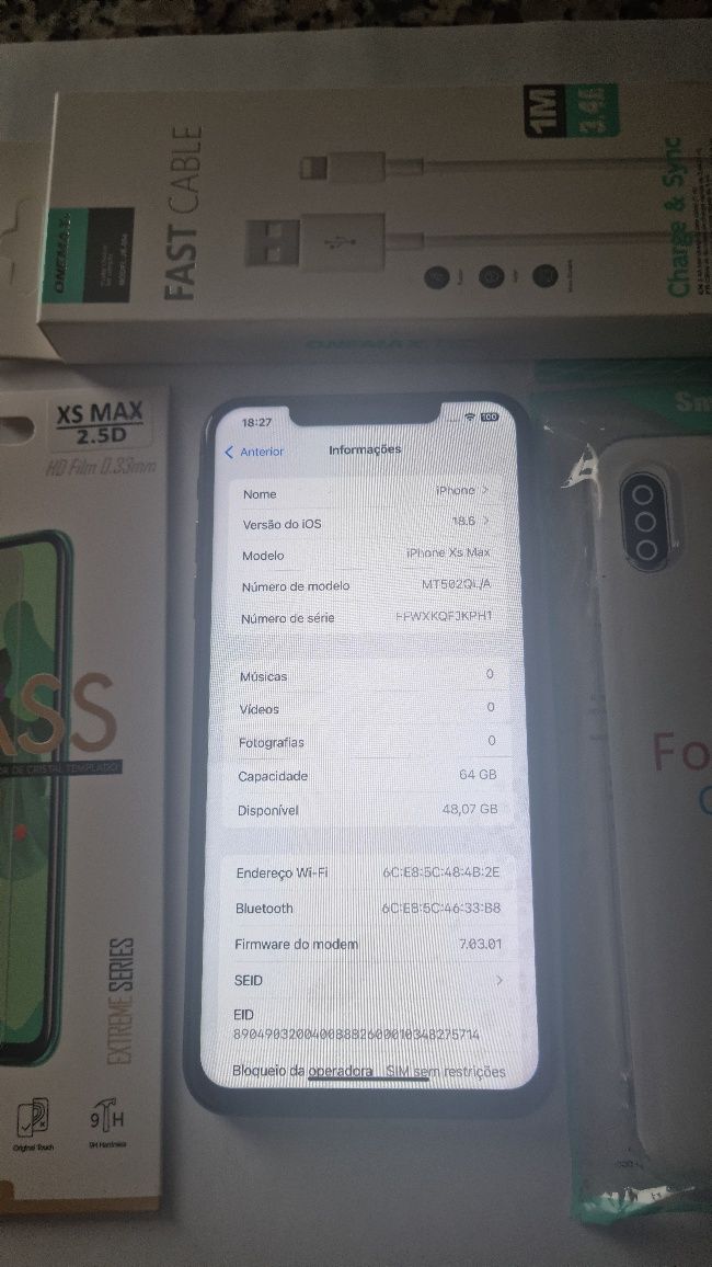Iphone xs max 64g