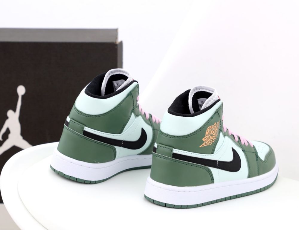 Buty Nike Air Jordan 1 Mid Dutch Green 36-40 damskie trampki