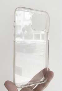 Capa silicone dura iPhone 12 pro Max - como NOVA