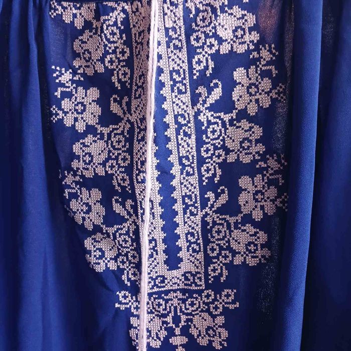 Нова вишиванка з шифону великий розмір