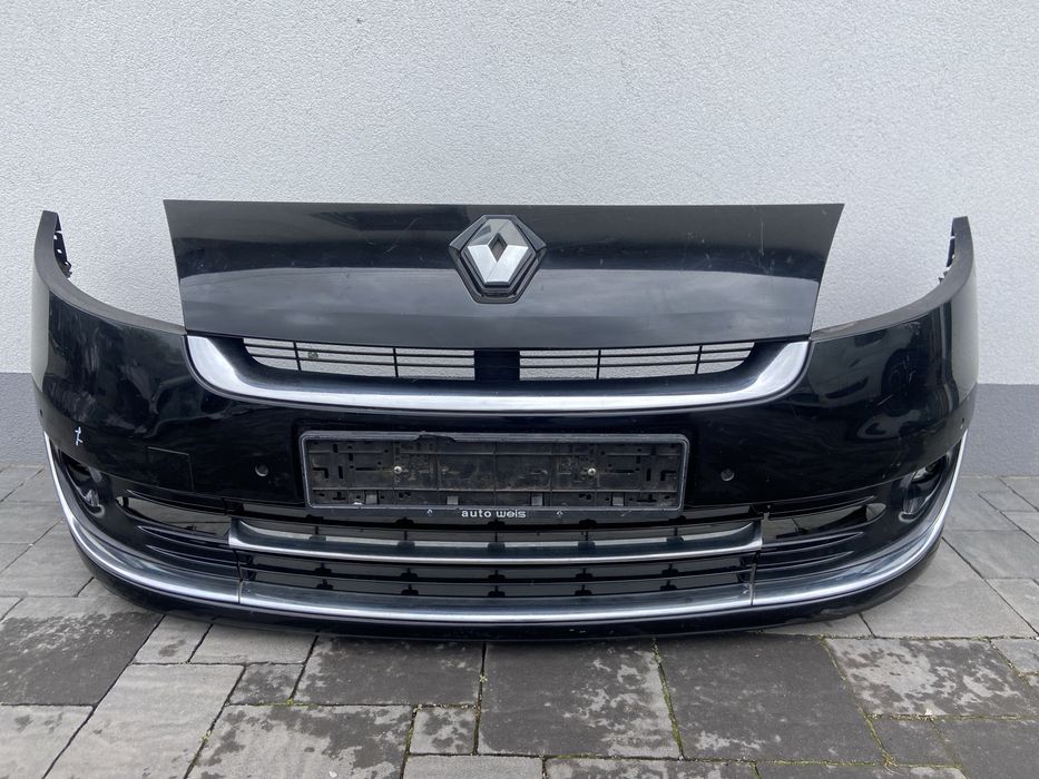 Бампер передній Рено Сценік 3 Renault Scenic/Grand Scenic 3
