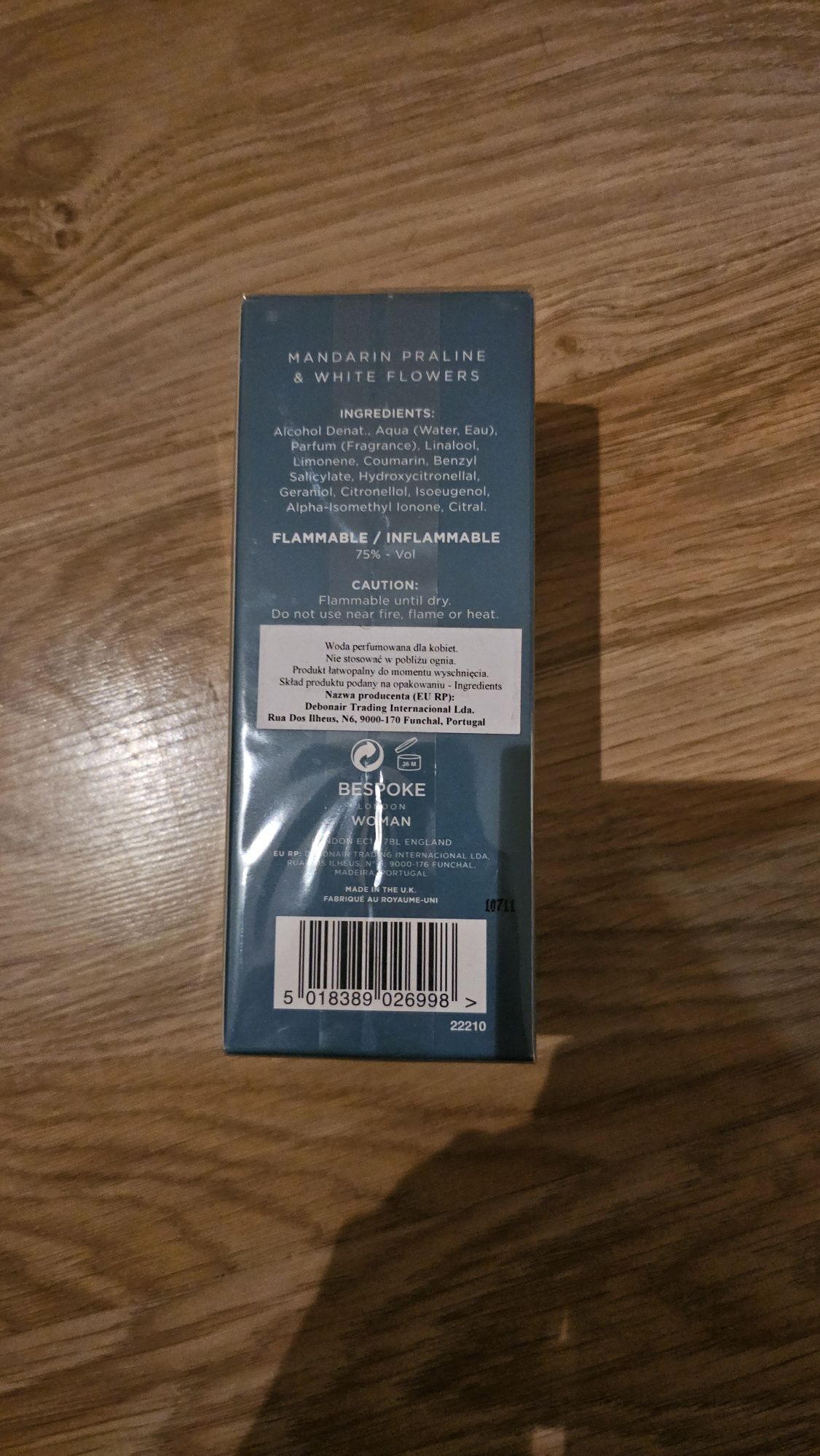 Perfumy Bespoke woda perfumowana