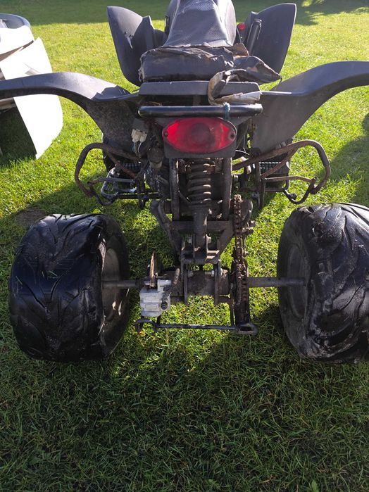 Quad 150cc uszkodzony- duża rama