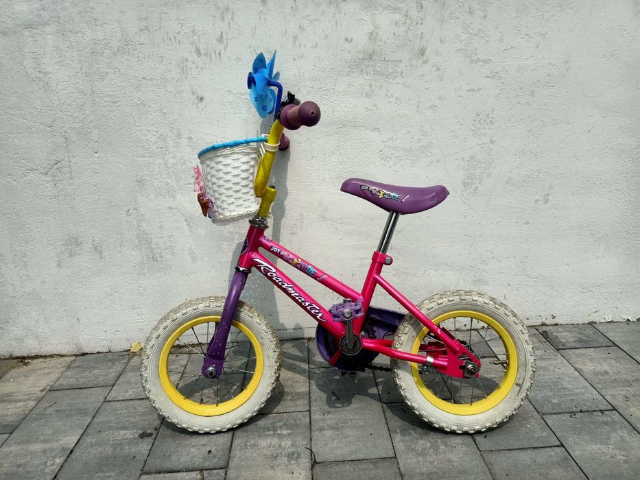Rowerek dla dziewczynki koła 12,5 cala