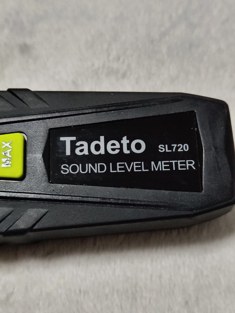 Miernik decybeli cyfrowy miernik poziomu dźwięku Tadeto SL720
