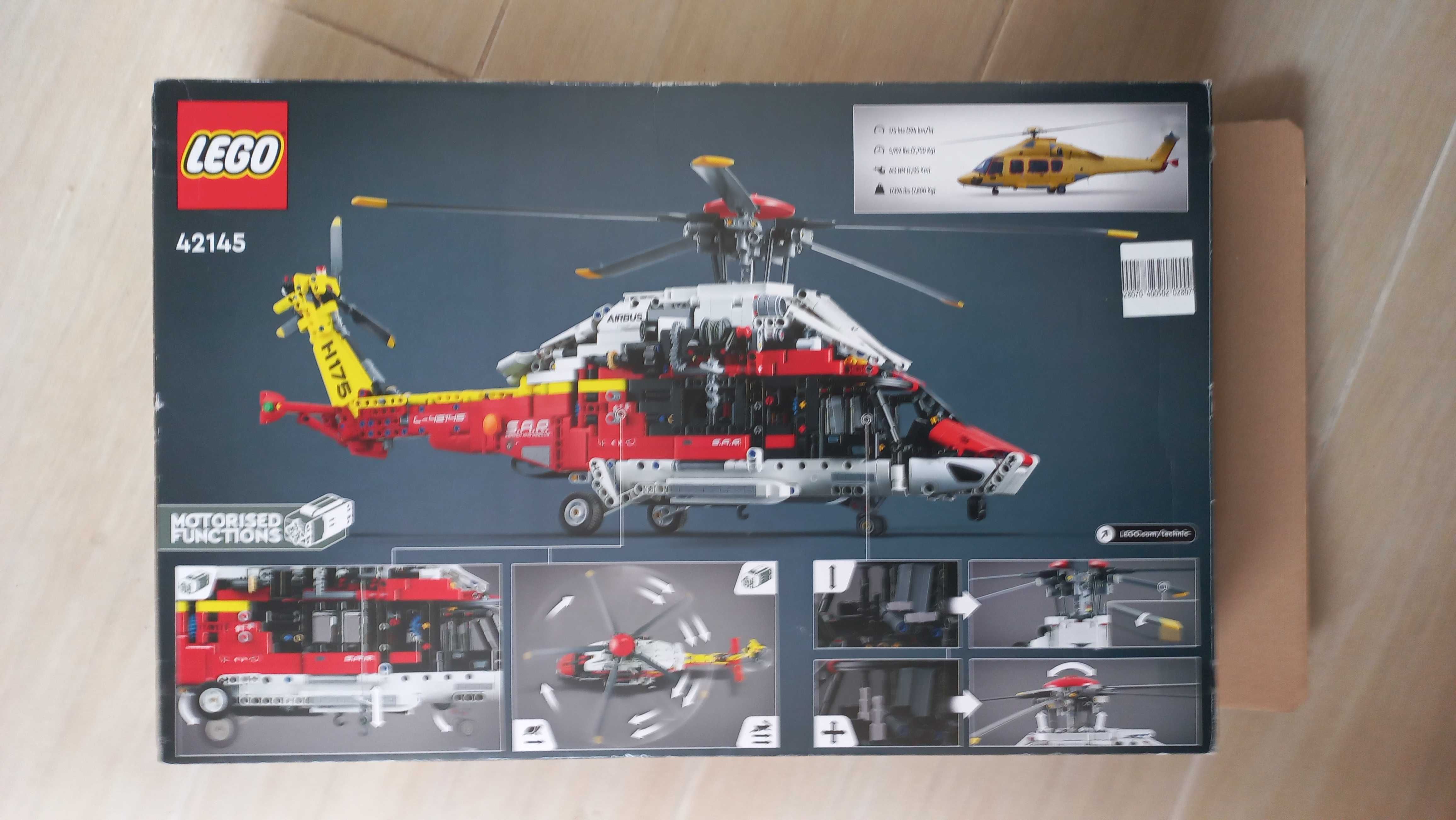 Lego Technic helikopter AIRBUS 42145 * jedynie karton