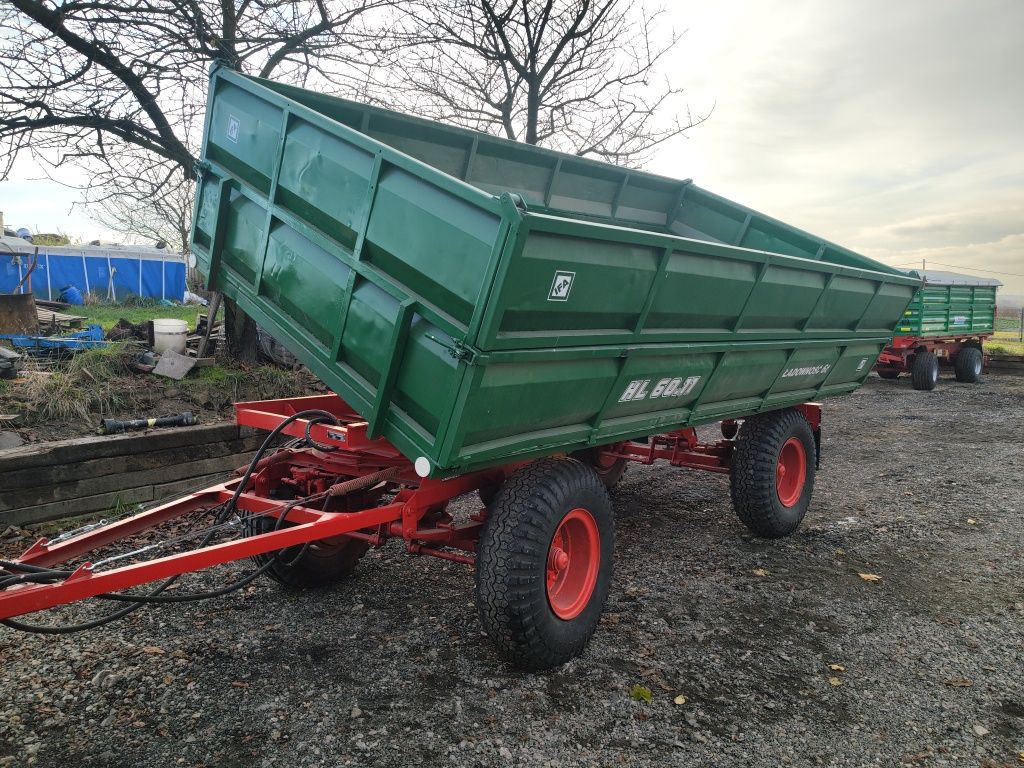Przyczepa rolnicza HL 60.11 kiper zarejestrowana opłacona