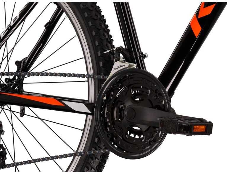 Kross Hexagon 2,0 26" czarno-pomarańczowy S/17"