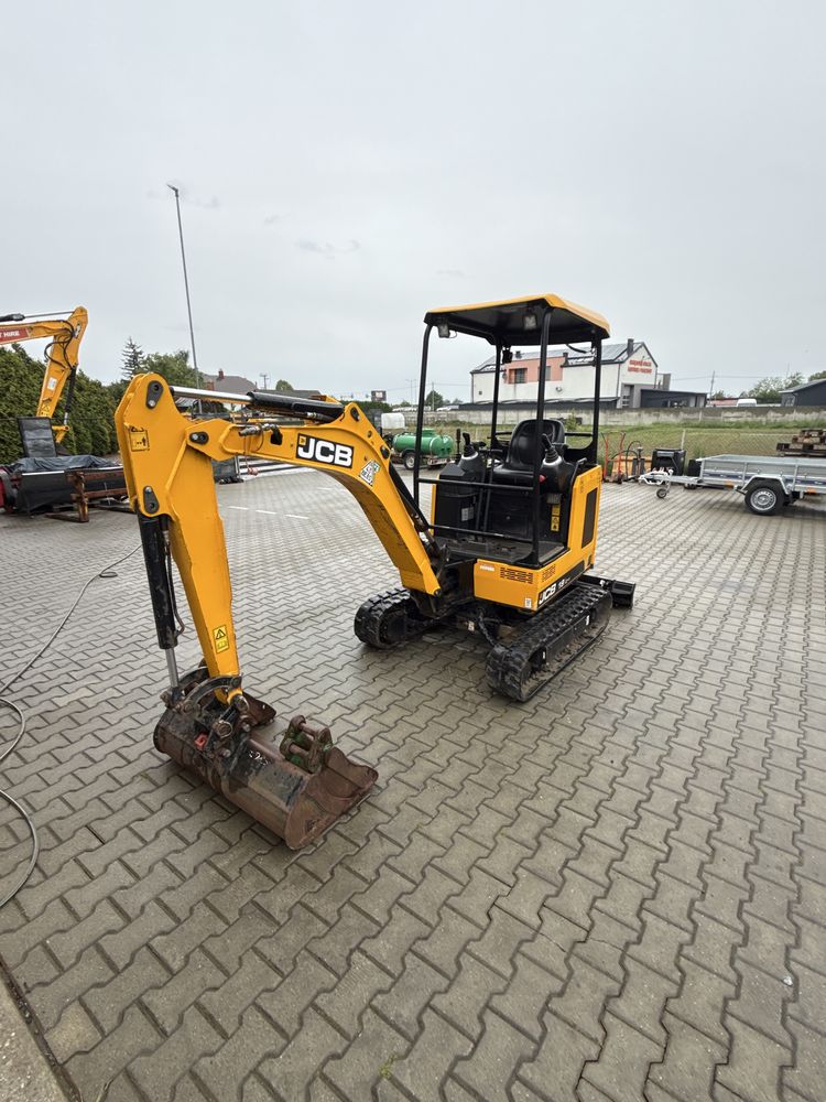 !!! Tylko 950 mth !!! minikoparka JCB 19C-1 2022R 2tony