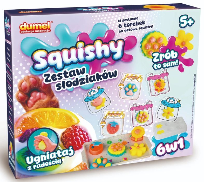 Squishy. Zestaw słodziaków. Dumel Discovery