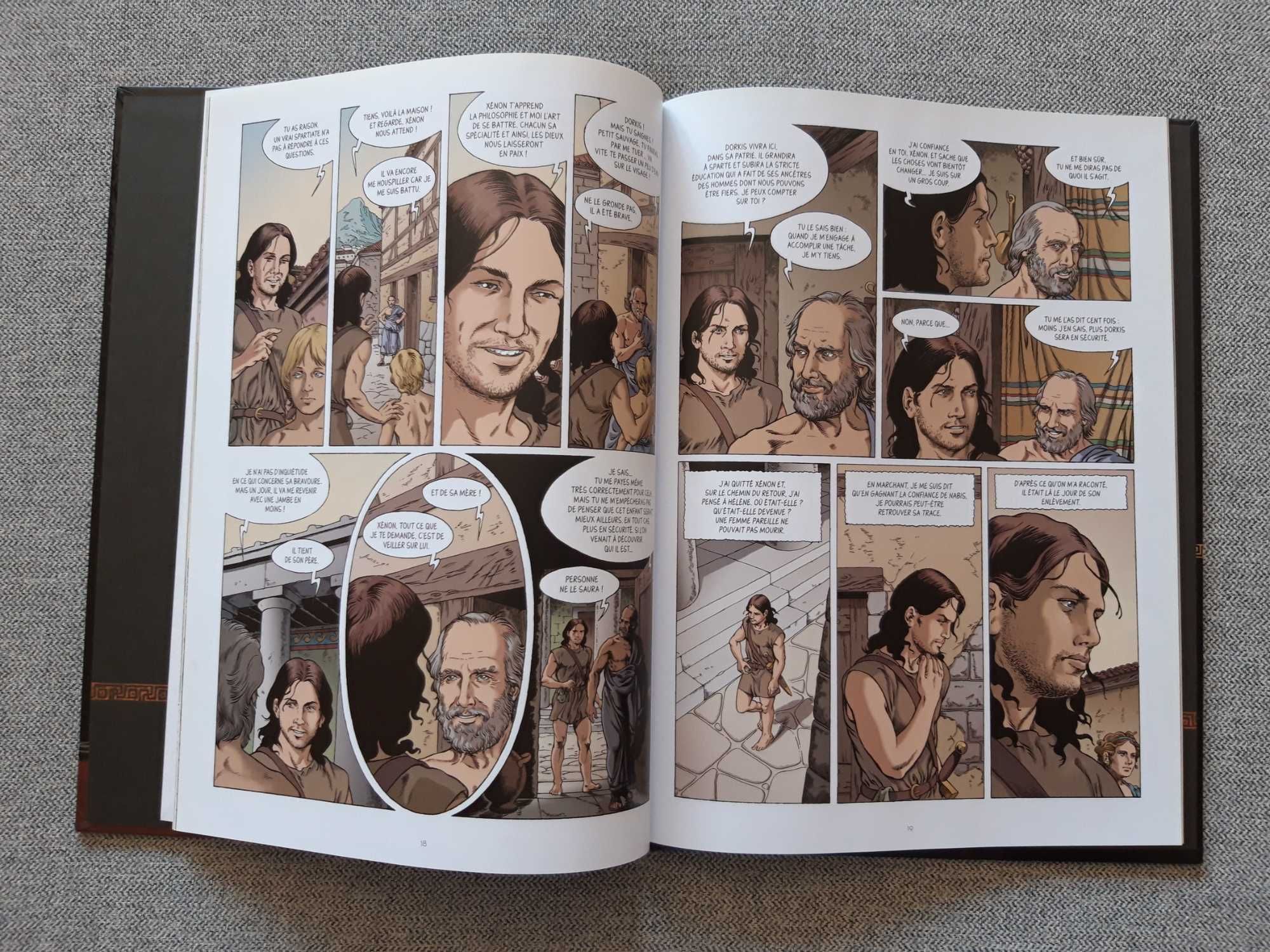BD "Sparte - Ne jamais demander grâce T1" de Simon & Weber
