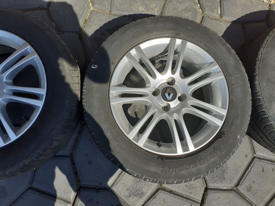 4 felgi aluminiowe 16" – 4×100 – Renault Scenic II / inne
