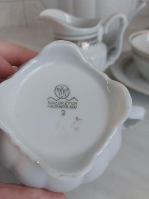 ZestW kawowy PRL całość Porcelana Wałbrzych