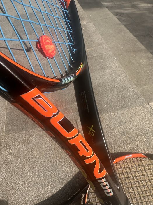 Par de raquetes Wilson burn