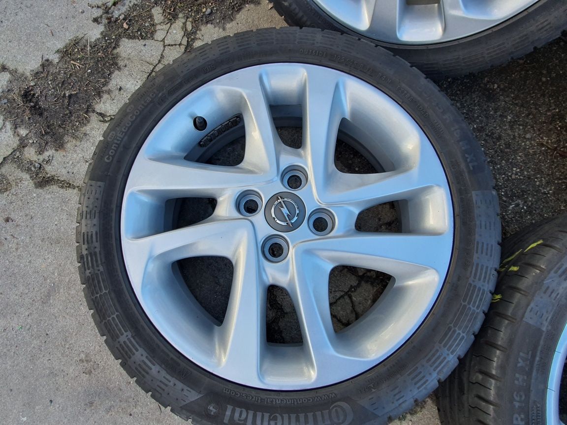 Alufelgi 16 Opel Karl Corsa Combo Astra Meriva Tigra Aveo 4x100 TPMS